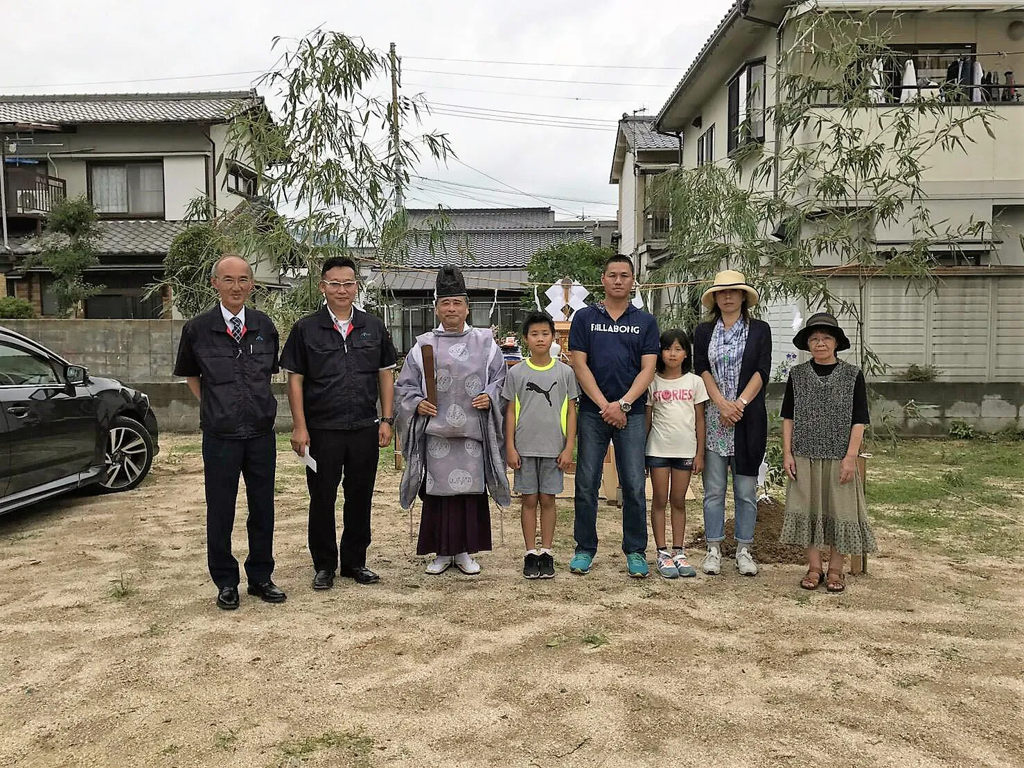 和木町　M様邸地鎮祭