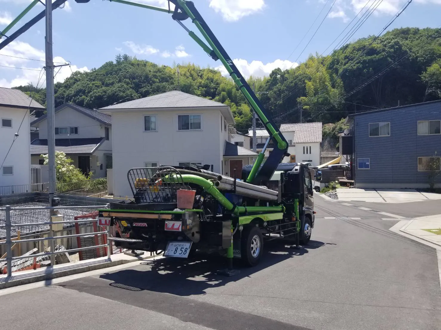 岩国市牛野谷　O様邸基礎工事