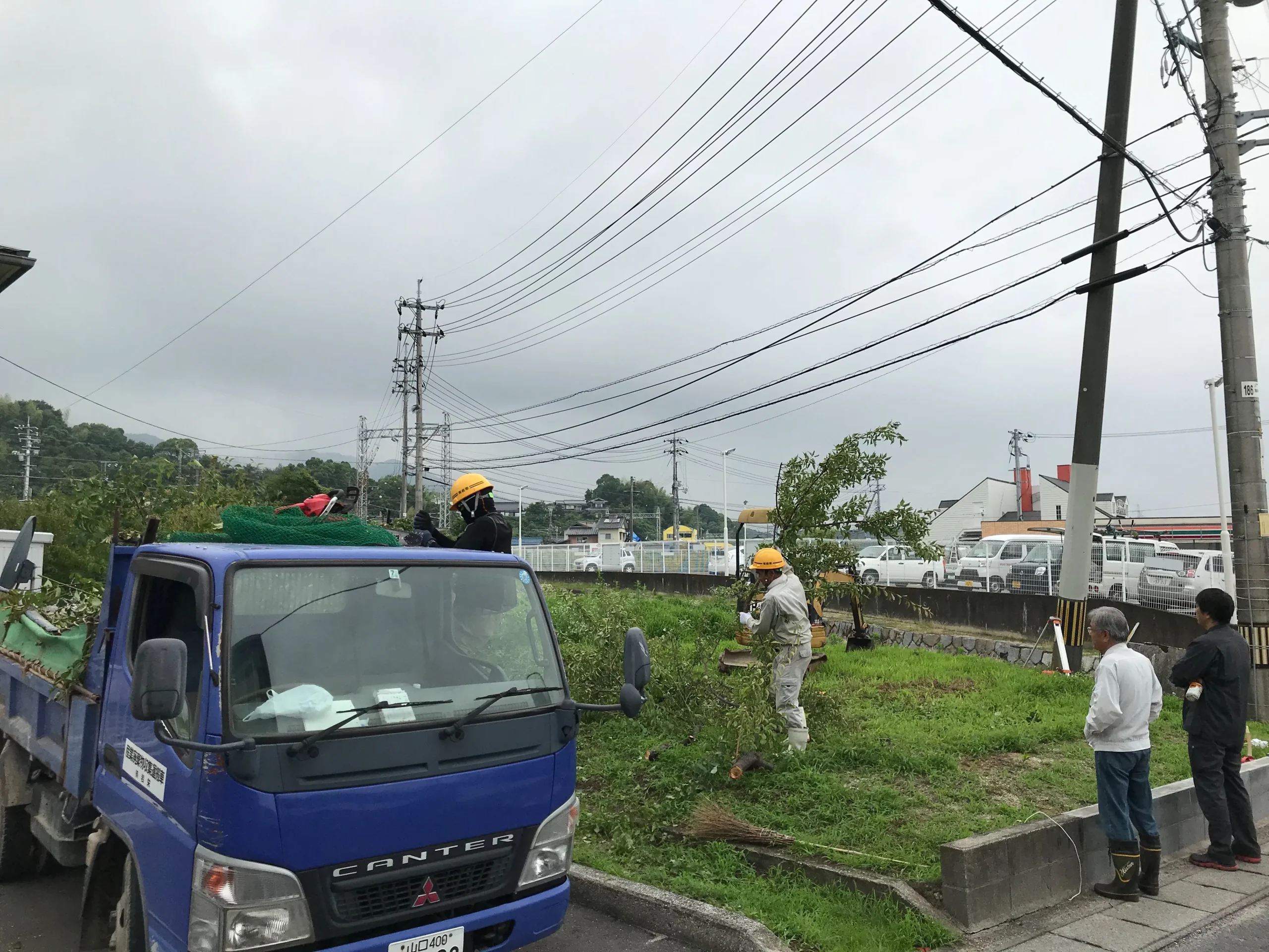 岩国市黒磯　T様外国人住宅造成着工！