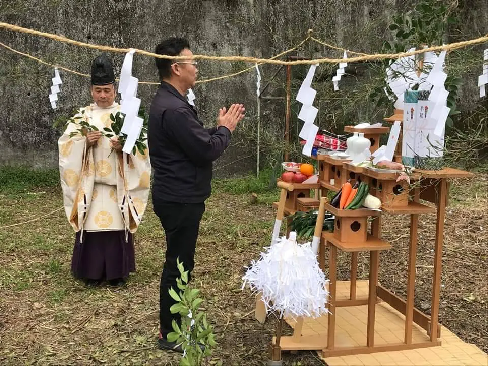 岩国市多田A様邸 新築工事　地鎮祭