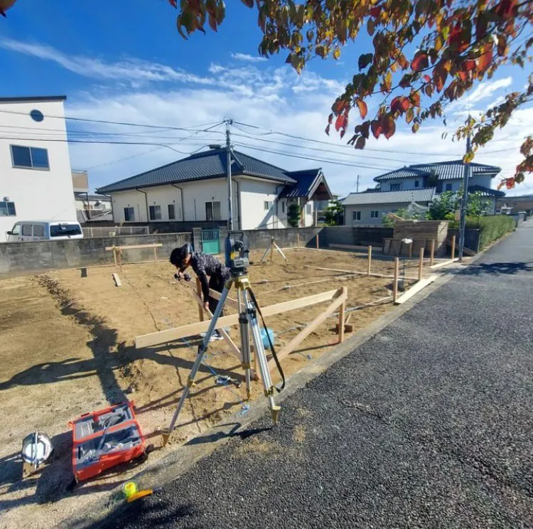 岩国市車町K様邸　基礎工事